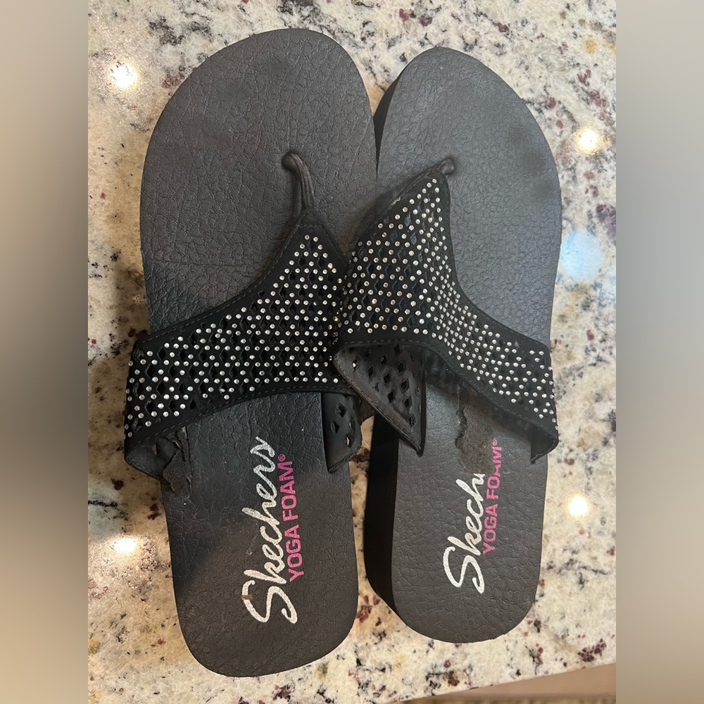 Black with stones
